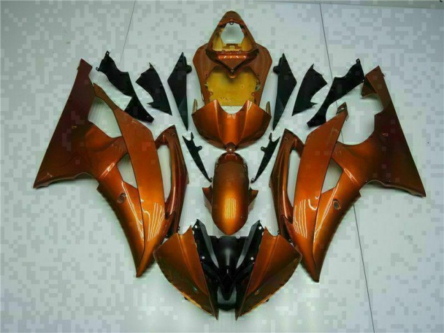 ABS 2008-2016 Orange Yamaha YZF R6 Bike Fairings Canada ABS 2008-2016 Orange Yamaha YZF R6 Bike Fairings Canada