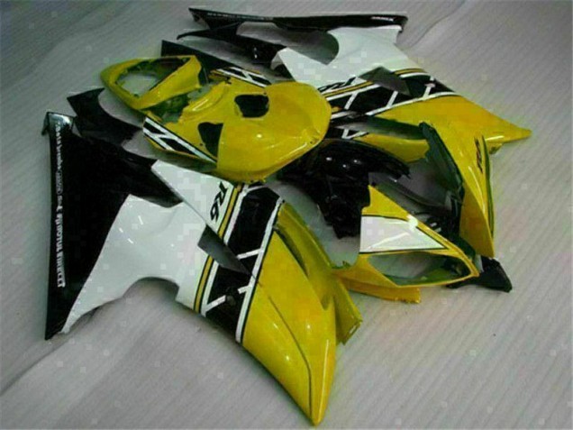 ABS 2008-2016 Yellow White Yamaha YZF R6 Motorcycle Replacement Fairings Canada ABS 2008-2016 Yellow White Yamaha YZF R6 Motorcycle Replacement Fairings Canada