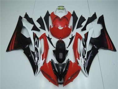 ABS 2008-2016 Red White Yamaha YZF R6 Motorcyle Fairings Canada
