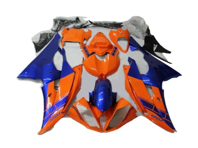 ABS 2008-2016 Orange Blue Yamaha YZF R6 Replacement Fairings Canada ABS 2008-2016 Orange Blue Yamaha YZF R6 Replacement Fairings Canada