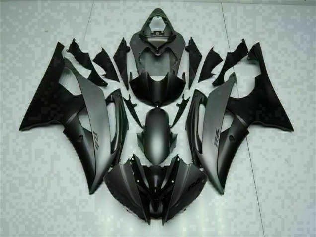 ABS 2008-2016 Grey Black Yamaha YZF R6 Motor Fairings Canada ABS 2008-2016 Grey Black Yamaha YZF R6 Motor Fairings Canada