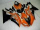 ABS 2008-2016 Orange Black Yamaha YZF R6 Motorcycle Fairings Kit Canada ABS 2008-2016 Orange Black Yamaha YZF R6 Motorcycle Fairings Kit Canada