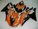 ABS 2008-2016 Orange Black Yamaha YZF R6 Motorcycle Fairings Kit Canada ABS 2008-2016 Orange Black Yamaha YZF R6 Motorcycle Fairings Kit Canada