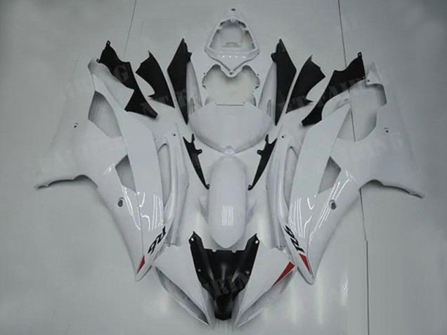 ABS 2008-2016 White Yamaha YZF R6 Motorcycle Fairings Canada ABS 2008-2016 White Yamaha YZF R6 Motorcycle Fairings Canada