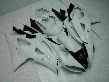 ABS 2008-2016 White Yamaha YZF R6 Motorcycle Fairing Kits Canada