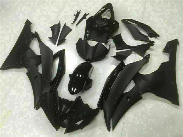 ABS 2008-2016 Black Yamaha YZF R6 Replacement Motorcycle Fairings Canada ABS 2008-2016 Black Yamaha YZF R6 Replacement Motorcycle Fairings Canada