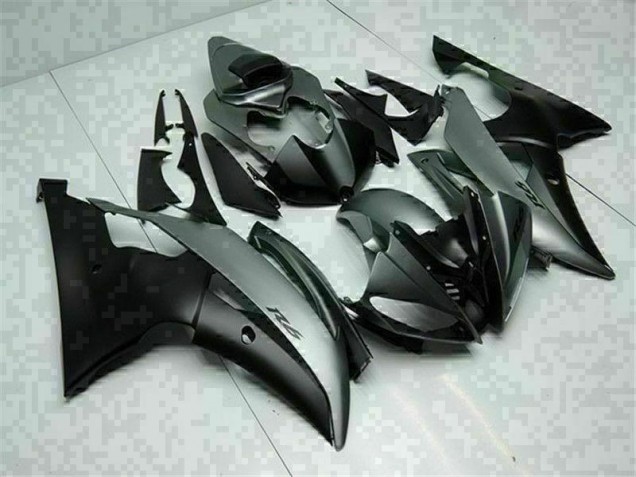 ABS 2008-2016 Grey Black Yamaha YZF R6 Moto Fairings Canada ABS 2008-2016 Grey Black Yamaha YZF R6 Moto Fairings Canada
