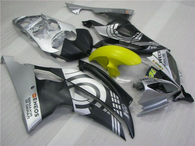 ABS 2008-2016 Yellow Black Silver Yamaha YZF R6 Motor Fairings Canada ABS 2008-2016 Yellow Black Silver Yamaha YZF R6 Motor Fairings Canada