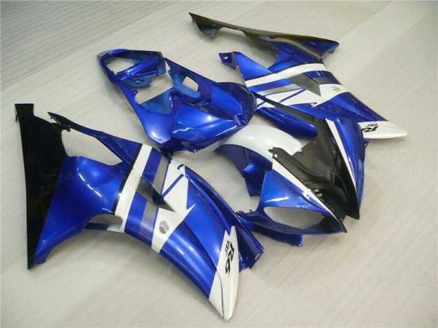 ABS 2008-2016 Blue White Black Yamaha YZF R6 Bike Fairings & Bodywork Canada ABS 2008-2016 Blue White Black Yamaha YZF R6 Bike Fairings & Bodywork Canada