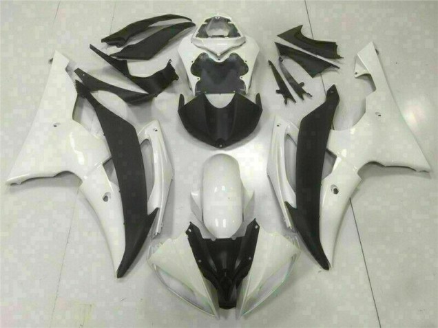 ABS 2008-2016 White Yamaha YZF R6 Motorcycle Bodywork Canada ABS 2008-2016 White Yamaha YZF R6 Motorcycle Bodywork Canada