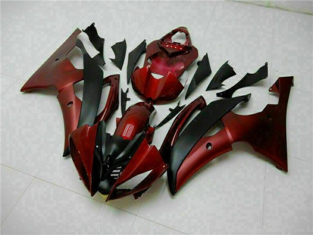 ABS 2008-2016 Red Black Yamaha YZF R6 Motorcycle Fairings Kits Canada ABS 2008-2016 Red Black Yamaha YZF R6 Motorcycle Fairings Kits Canada