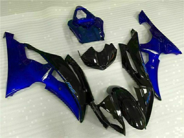 ABS 2008-2016 Blue Black Yamaha YZF R6 Motorcyle Fairings Canada ABS 2008-2016 Blue Black Yamaha YZF R6 Motorcyle Fairings Canada
