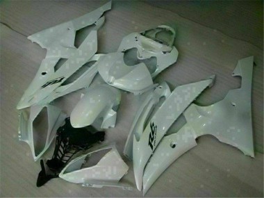 ABS 2008-2016 White Yamaha YZF R6 Replacement Fairings Canada