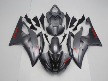 ABS 2008-2016 Matte Black Grey Yamaha YZF R6 Motorcycle Fairings Kit Canada