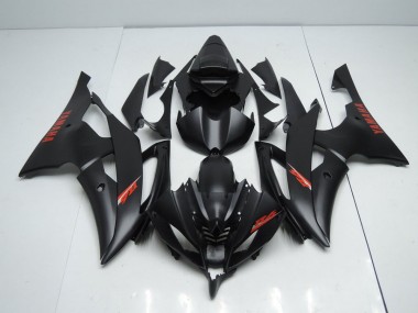 ABS 2008-2016 Matte Black Red Decals Yamaha YZF R6 Motorbike Fairings Canada