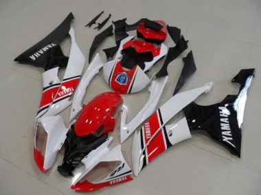 ABS 2008-2016 Red White Black Yamaha YZF R6 Bike Fairing Kit Canada