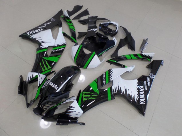 ABS 2008-2016 Special White Green Monster Yamaha YZF R6 Motorbike Fairing Kits Canada ABS 2008-2016 Special White Green Monster Yamaha YZF R6 Motorbike Fairing Kits Canada