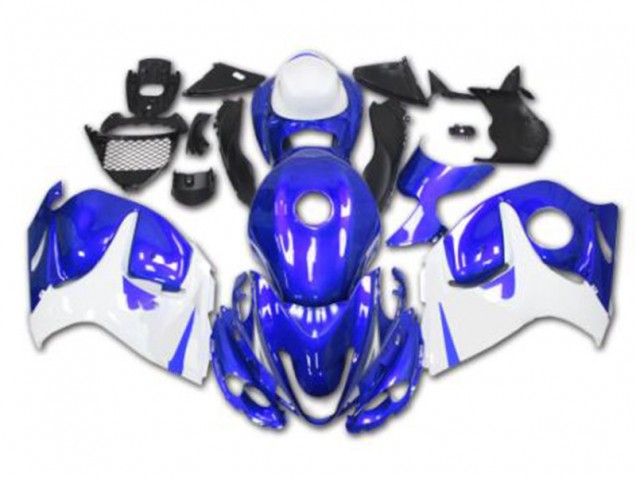 ABS 2008-2019 Blue White Suzuki GSXR 1300 Hayabusa Motorcycle Replacement Fairings Canada ABS 2008-2019 Blue White Suzuki GSXR 1300 Hayabusa Motorcycle Replacement Fairings Canada