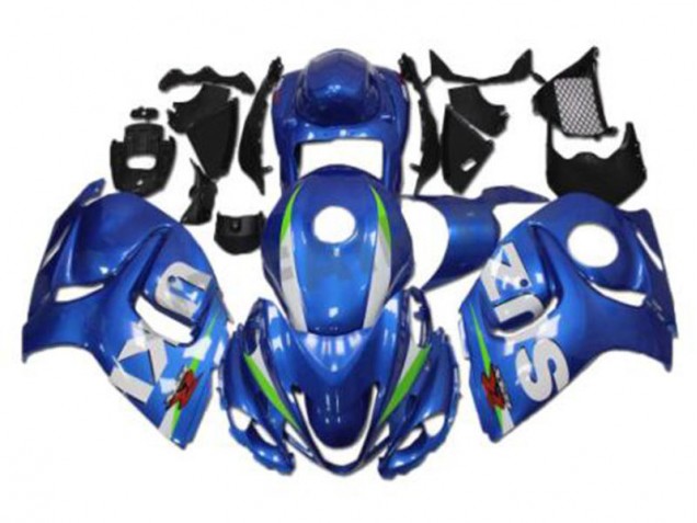 2008-2019 Blue White Suzuki GSXR 1300 Hayabusa Motorcyle Fairings & Bodywork Canada