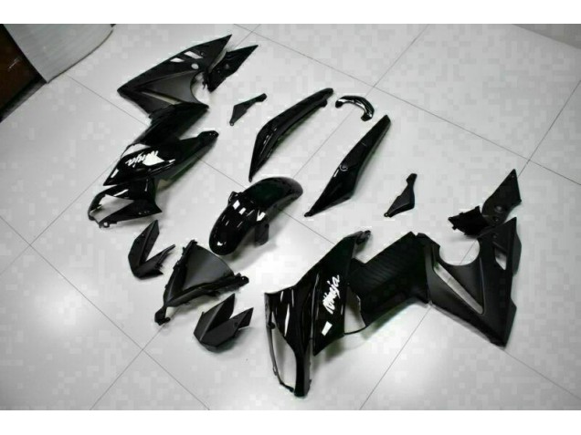 ABS 2009-2011 Glossy Black Kawasaki EX650 Bike Fairings Canada ABS 2009-2011 Glossy Black Kawasaki EX650 Bike Fairings Canada