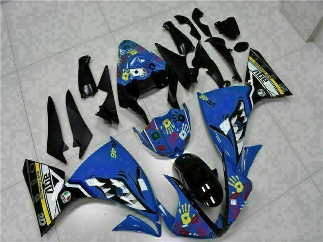 ABS 2009-2011 Blue Yamaha YZF R1 Bike Fairings Canada ABS 2009-2011 Blue Yamaha YZF R1 Bike Fairings Canada