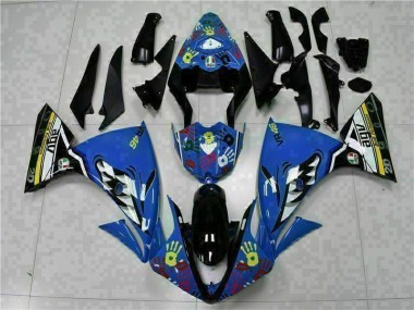 ABS 2009-2011 Blue Yamaha YZF R1 Bike Fairings Canada