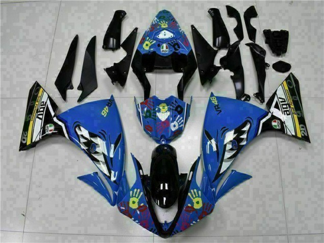 ABS 2009-2011 Blue Yamaha YZF R1 Bike Fairings Canada ABS 2009-2011 Blue Yamaha YZF R1 Bike Fairings Canada