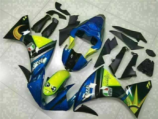 ABS 2009-2011 Blue Yamaha YZF R1 Replacement Motorcycle Fairings Canada ABS 2009-2011 Blue Yamaha YZF R1 Replacement Motorcycle Fairings Canada