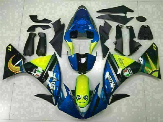 ABS 2009-2011 Blue Yamaha YZF R1 Replacement Motorcycle Fairings Canada ABS 2009-2011 Blue Yamaha YZF R1 Replacement Motorcycle Fairings Canada