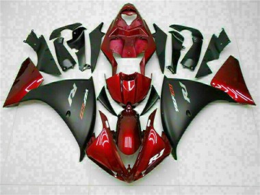2009-2011 Red Black Yamaha YZF R1 Motorbike Fairing Kits Canada