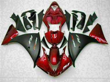 ABS 2009-2011 Red Black Yamaha YZF R1 Motorbike Fairing Kits Canada