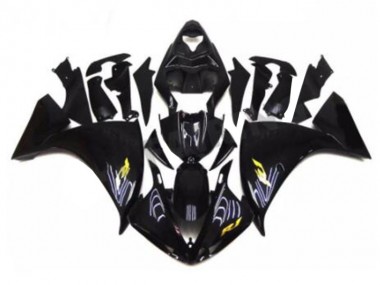 ABS 2009-2011 Black Yamaha YZF R1 Bike Fairings Canada