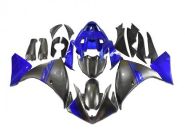 ABS 2009-2011 Grey Blue Yamaha YZF R1 Motor Bike Fairings Canada