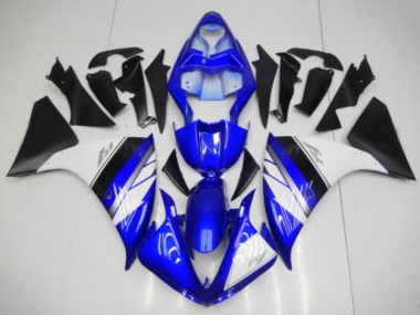 2009-2011 Blue White Black Yamaha YZF R1 Bike Fairing Canada