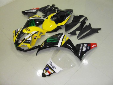 ABS 2009-2011 Yellow Monster Yamaha YZF R1 Motorcycle Fairing Kits Canada