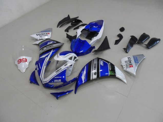 ABS 2009-2011 Blue White Yamaha YZF R1 Bike Fairing Kit Canada ABS 2009-2011 Blue White Yamaha YZF R1 Bike Fairing Kit Canada