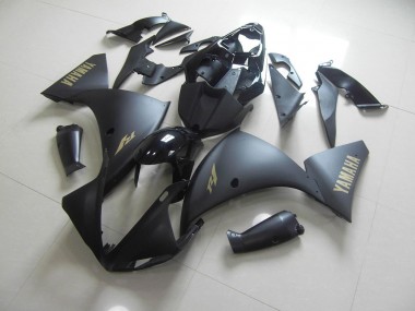 2009-2011 Matte Black Gold Sticker Yamaha YZF R1 Motorcycle Fairings Kits Canada