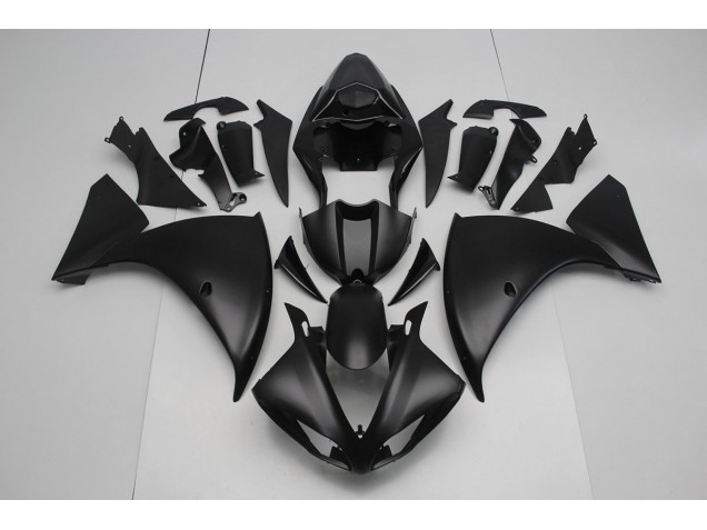 ABS 2009-2011 Matte Black Yamaha YZF R1 Moto Fairings Canada ABS 2009-2011 Matte Black Yamaha YZF R1 Moto Fairings Canada