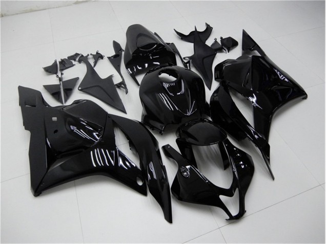 2009-2012 Glossy Black Honda CBR600RR Bike Fairing Kit Canada