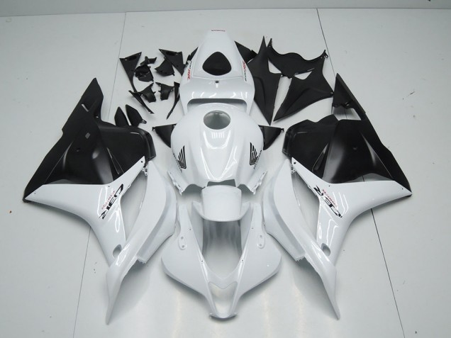 ABS 2009-2012 White Matte Black Honda CBR600RR Motorbike Fairing Canada ABS 2009-2012 White Matte Black Honda CBR600RR Motorbike Fairing Canada