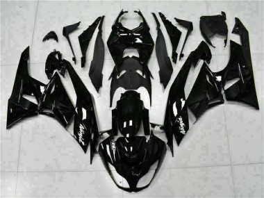 2009-2012 Black White Ninja Kawasaki ZX6R Replacement Fairings Canada