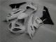 ABS 2009-2012 White Black Ninja Kawasaki ZX6R Motorbike Fairings Canada ABS 2009-2012 White Black Ninja Kawasaki ZX6R Motorbike Fairings Canada