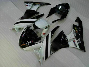 ABS 2009-2012 Black White 3M Touch4 Kawasaki ZX6R Motorcycle Fairing Kits Canada
