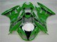 2009-2012 Green Black LeoVince Kawasaki ZX6R Motorcycle Fairing Kit Canada