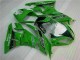 2009-2012 Green Black LeoVince Kawasaki ZX6R Motorcycle Fairing Kit Canada