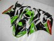 2009-2012 Green Black Red Kawasaki ZX6R Bike Fairing Canada