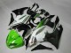 ABS 2009-2012 Green Black White 25 Kawasaki ZX6R Bike Fairings Canada ABS 2009-2012 Green Black White 25 Kawasaki ZX6R Bike Fairings Canada
