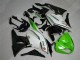 ABS 2009-2012 Green Black White 25 Kawasaki ZX6R Bike Fairings Canada ABS 2009-2012 Green Black White 25 Kawasaki ZX6R Bike Fairings Canada