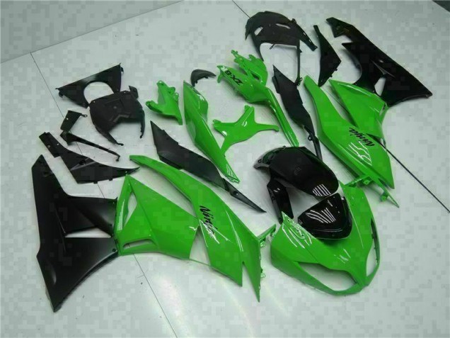 2009-2012 Black Green Kawasaki ZX6R Motorcycle Bodywork Canada