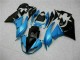 2009-2012 Blue Black Kawasaki ZX6R Motorcyle Fairings Canada